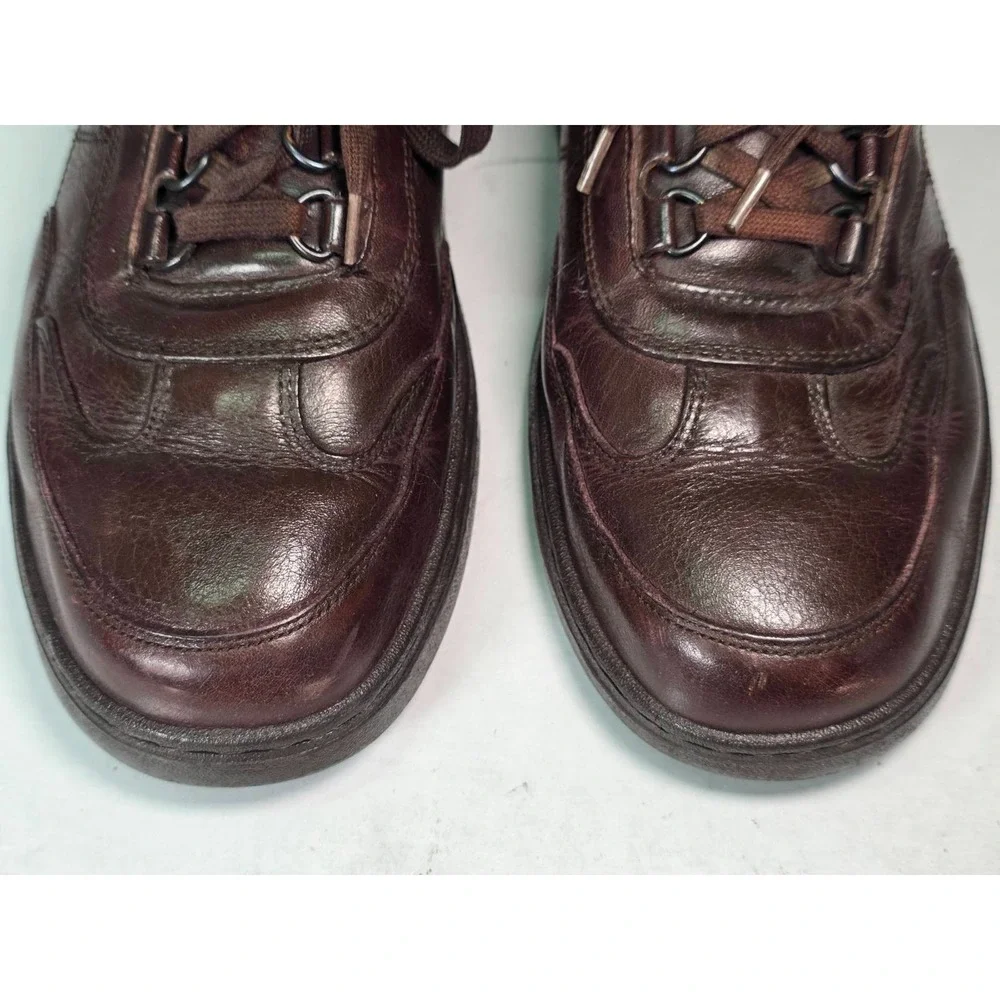Mephisto Match Run Off Air Jet Men's Sneakers Size 9 Brown Leather‎ Shoes France